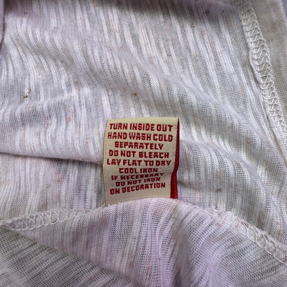 Reba Shirt Women's Medium Western Country Star Lace Feathers Rhinestones Cream - Picture 6 of 7